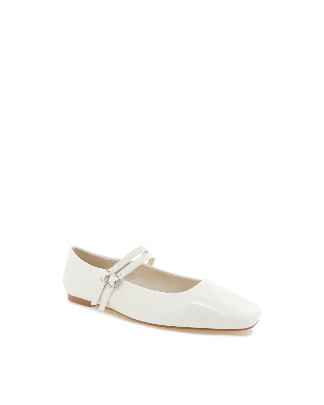 Billini Finnegan Ballet Flat - Bone Patent