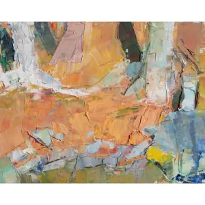Birches -Oil Painting 8x10