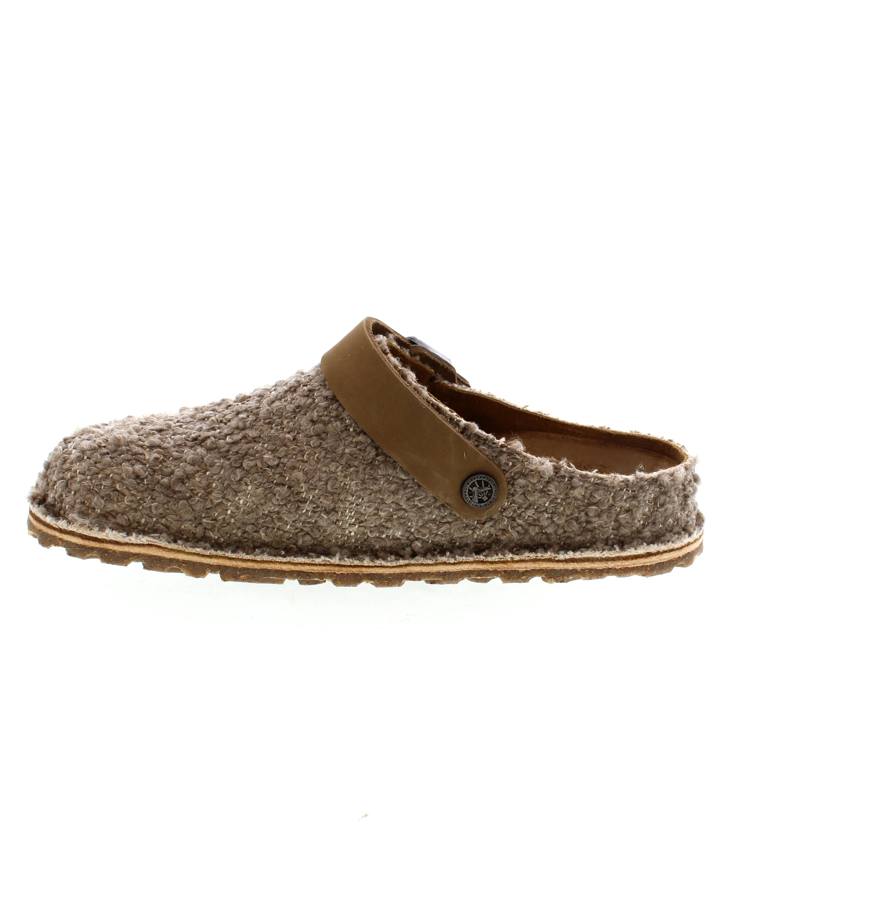 Birkenstock Lutry - Gray Taupe Boucle