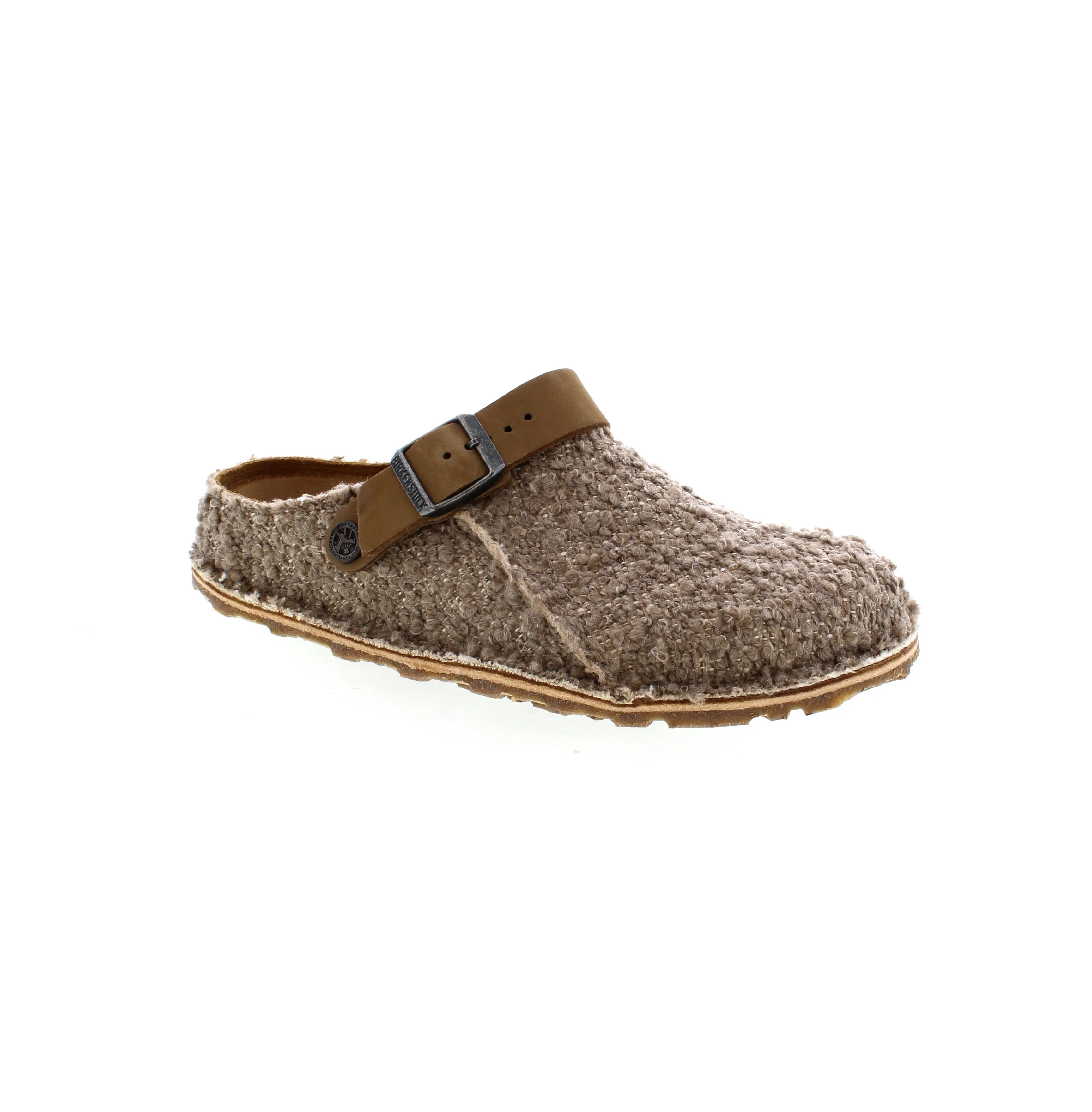 Birkenstock Lutry - Gray Taupe Boucle