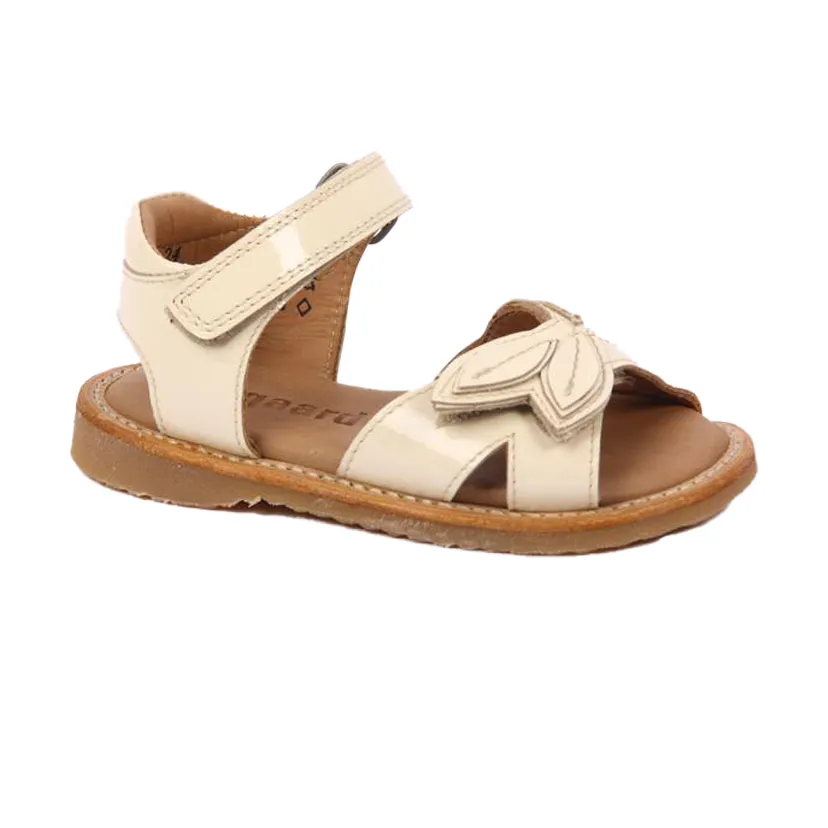 Bisgaard Ivory Leaf Sandal