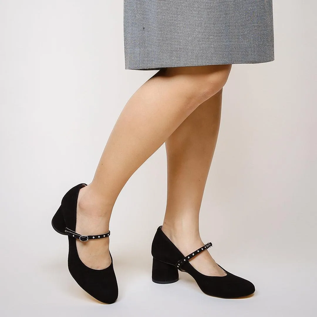 Black Suede Ballet Pump Starter Kit