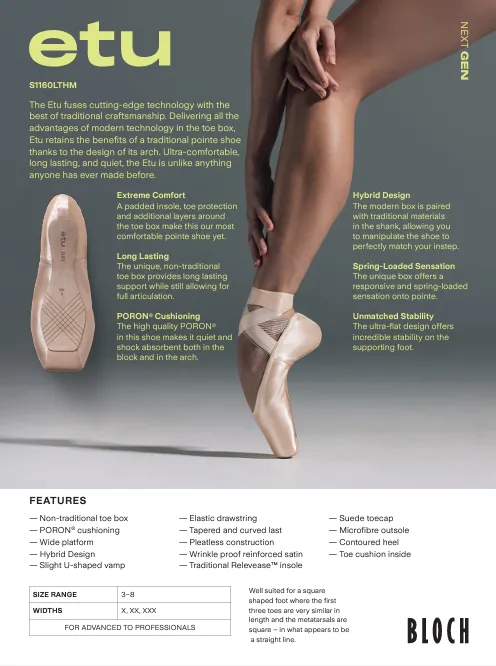 Bloch ETU "Expect the Unexpected"
