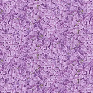 Bloomerang by Henry Glass Fabrics PACKED FLOWERS/LAVENDER