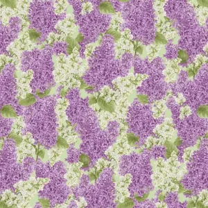 Bloomerang by Henry Glass Fabrics PACKED LILACS/MULTI