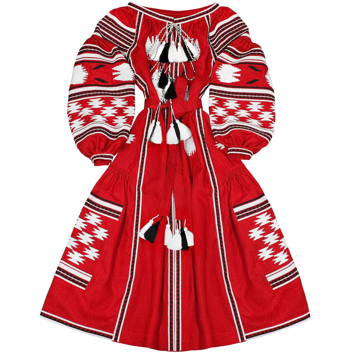 Boho style Kaftan with wedges