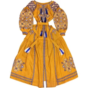 Boho style Kaftan with wedges