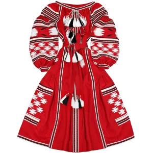 Boho style Kaftan with wedges