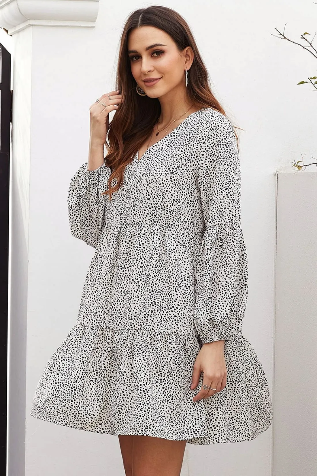 Boho Tiered Tunic Dress