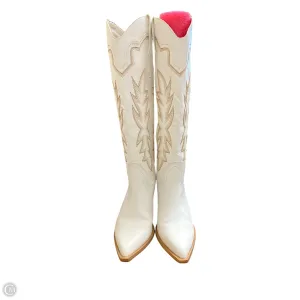 Boots Western By Clothes Mentor In White, Size: 7