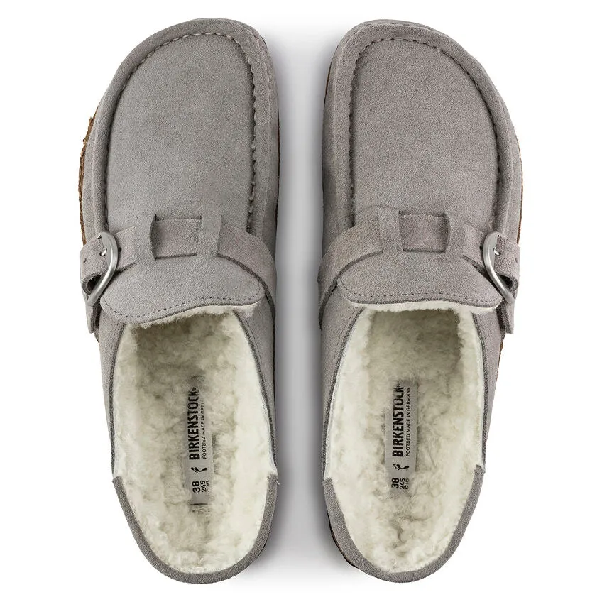 Buckley - Stone Coin Suede Shearling||Buckley - Suède fourrure stone coin