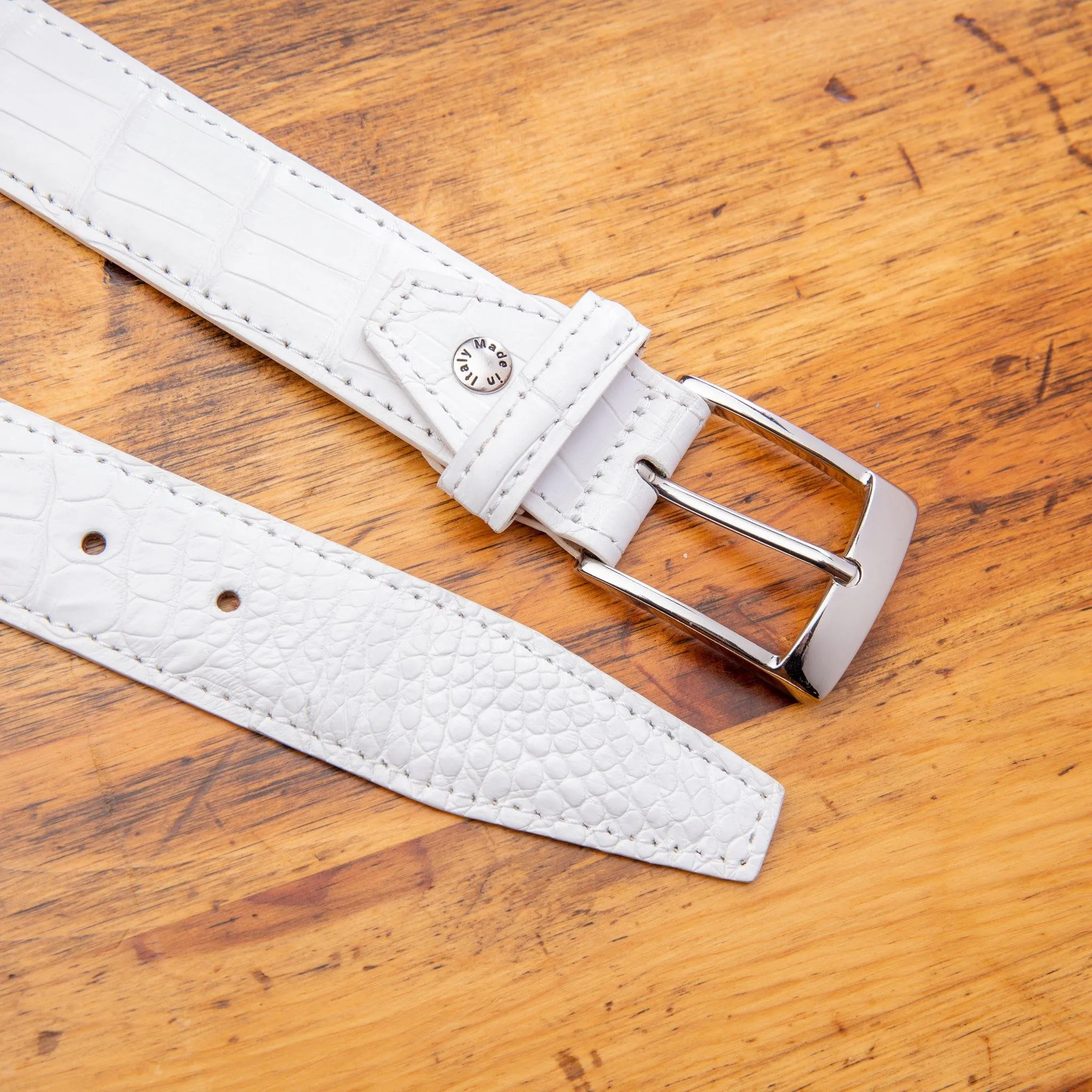 C7981 Calzoleria Toscana Exotic Hornback Belt