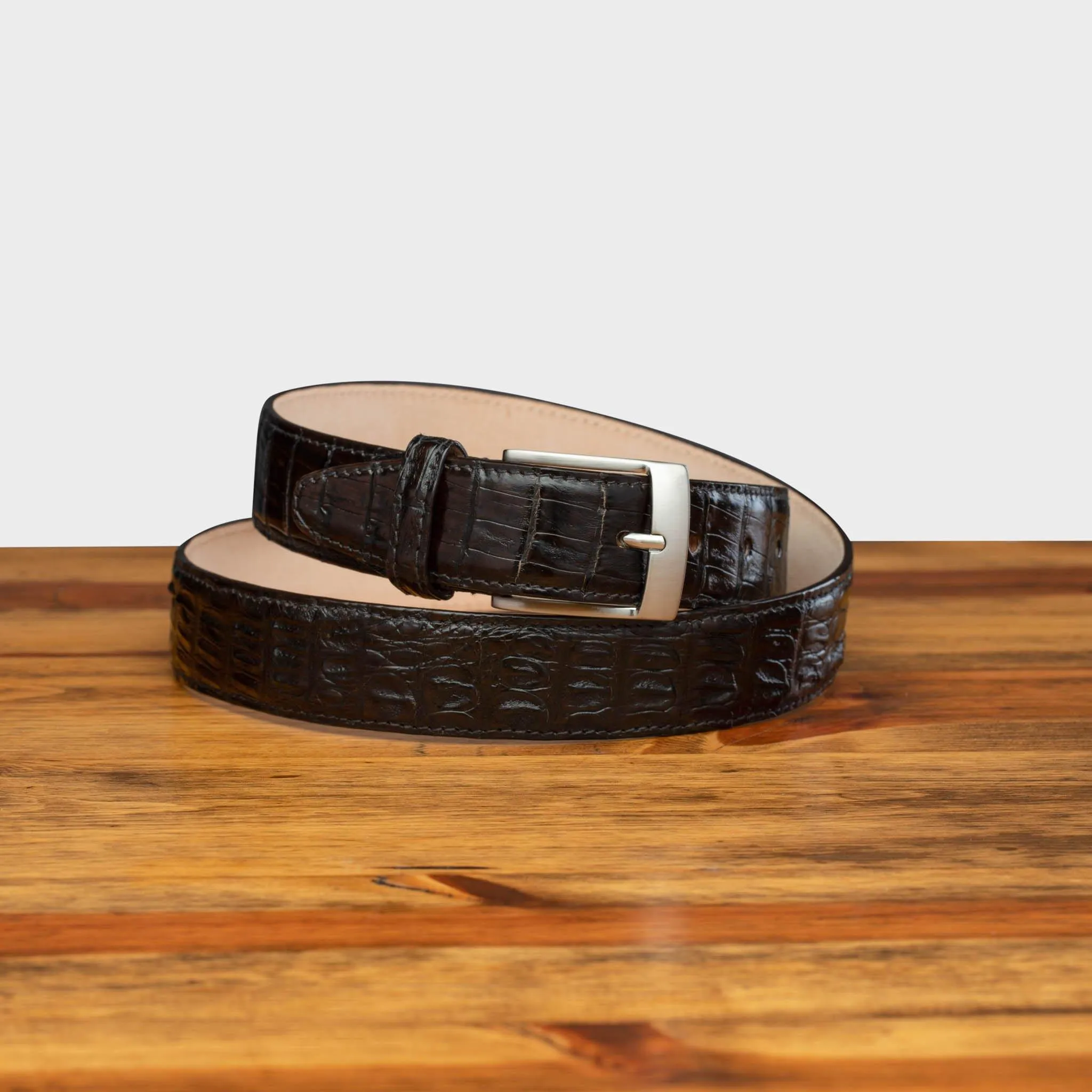 C7981 Calzoleria Toscana Exotic Hornback Belt