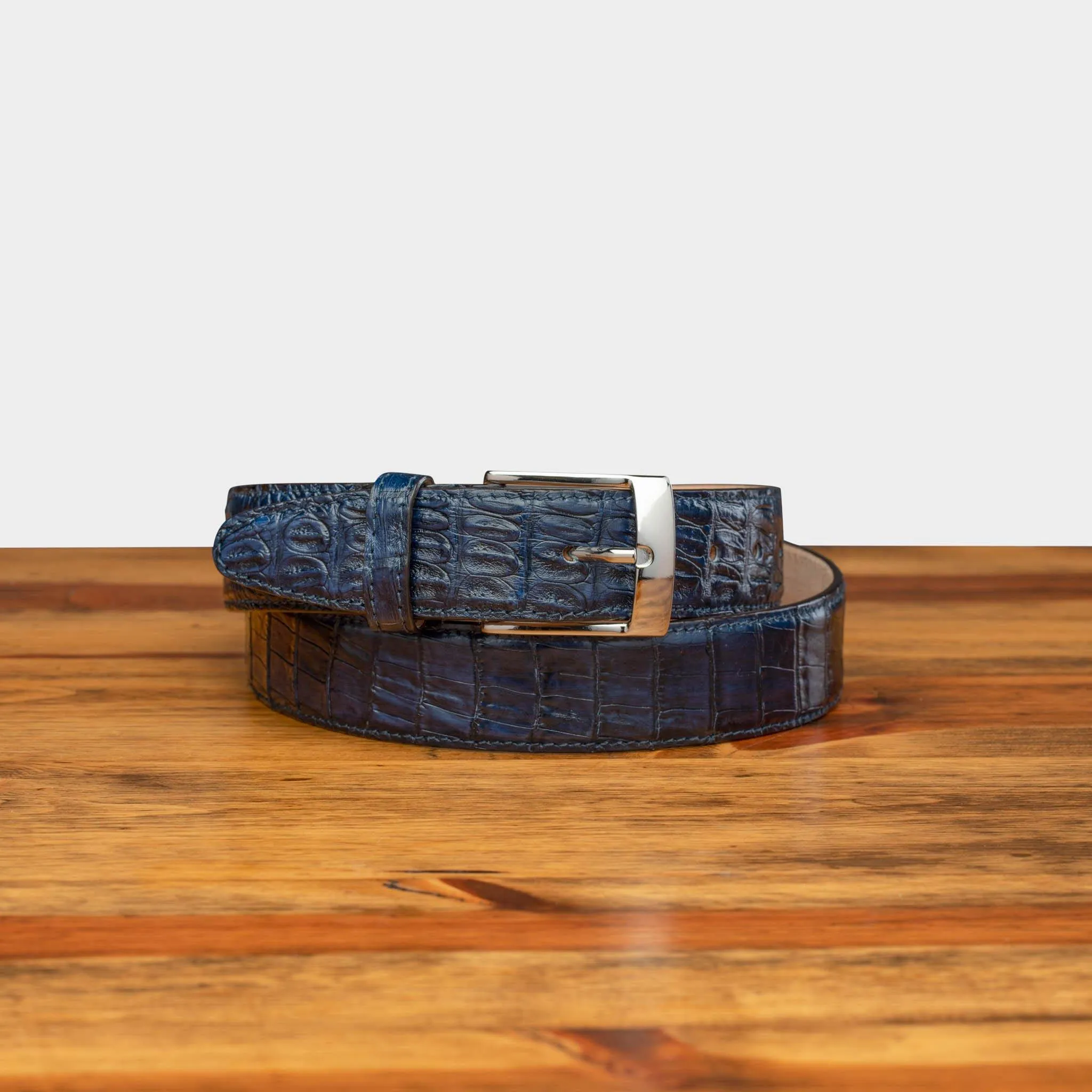 C7981 Calzoleria Toscana Exotic Hornback Belt