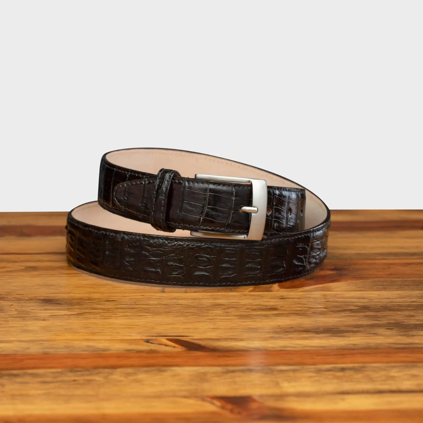 C7981 Calzoleria Toscana Exotic Hornback Belt