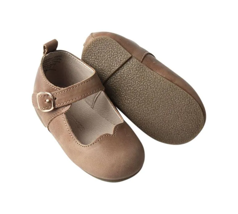 Camel - Mary Jane - US Size 5-9 - Hard Sole
