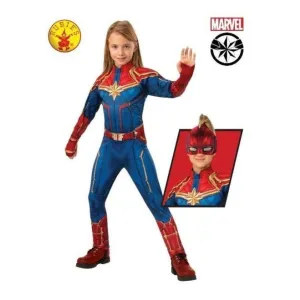 Captain Marvel Deluxe Hero Suit, Child