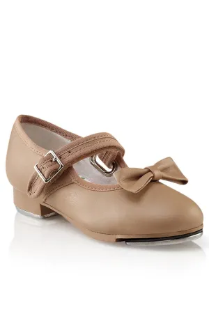 Caramel Leather Mary Jane Tap Shoes - Toddler