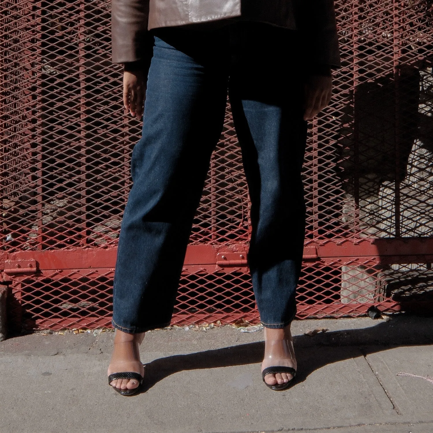 Chelsea Embossed Leather Mule