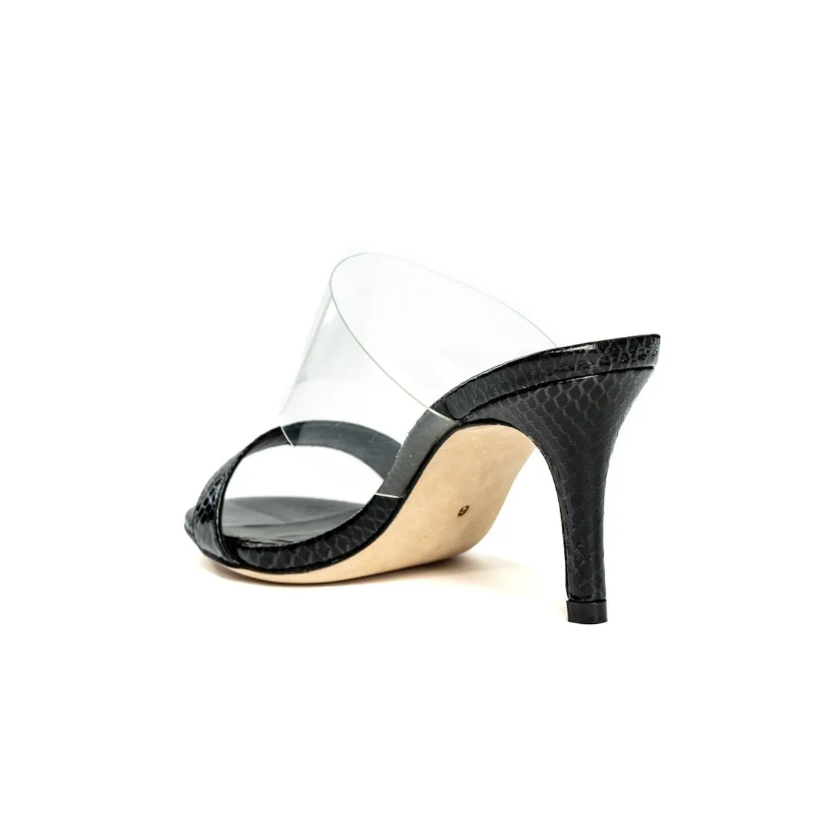 Chelsea Embossed Leather Mule