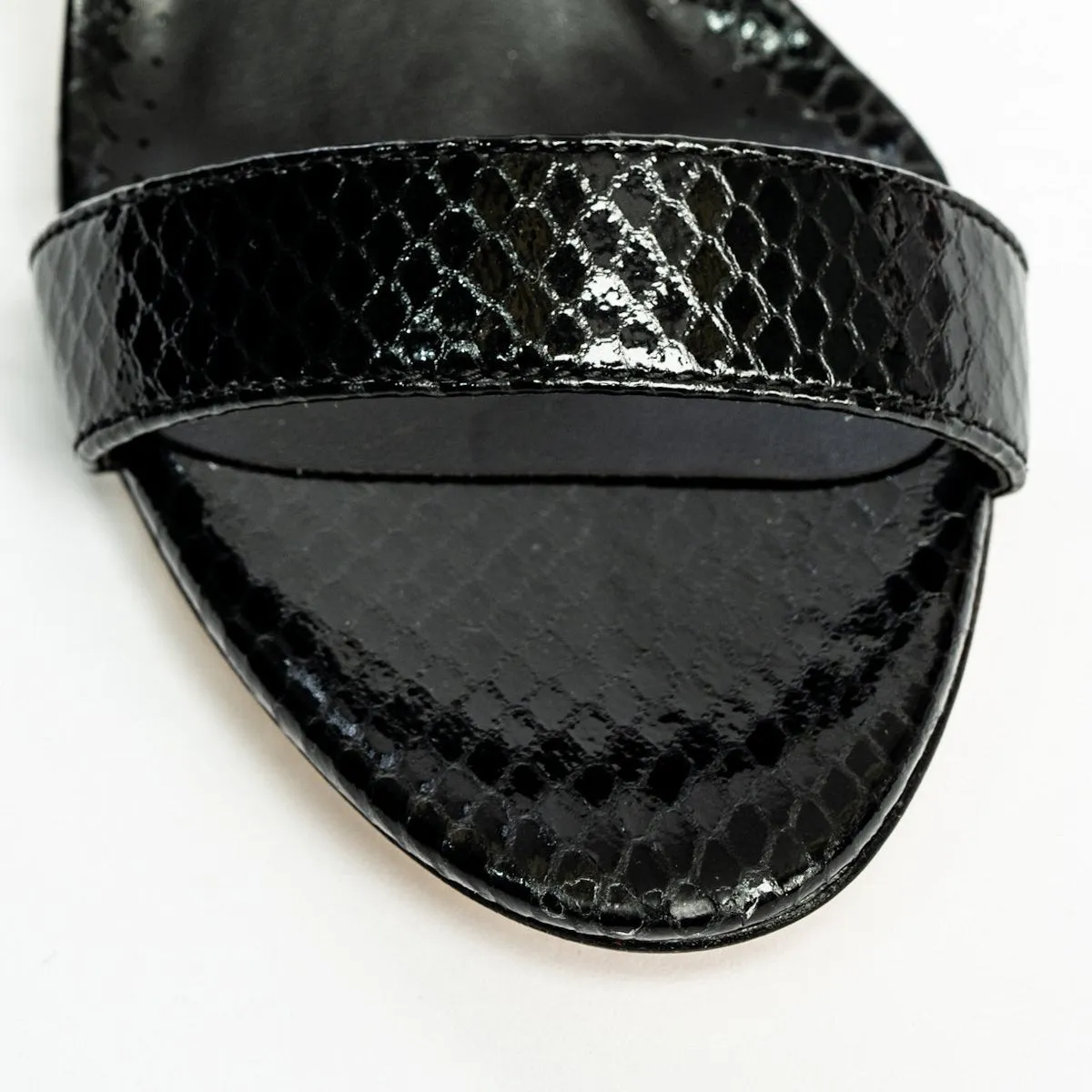 Chelsea Embossed Leather Mule