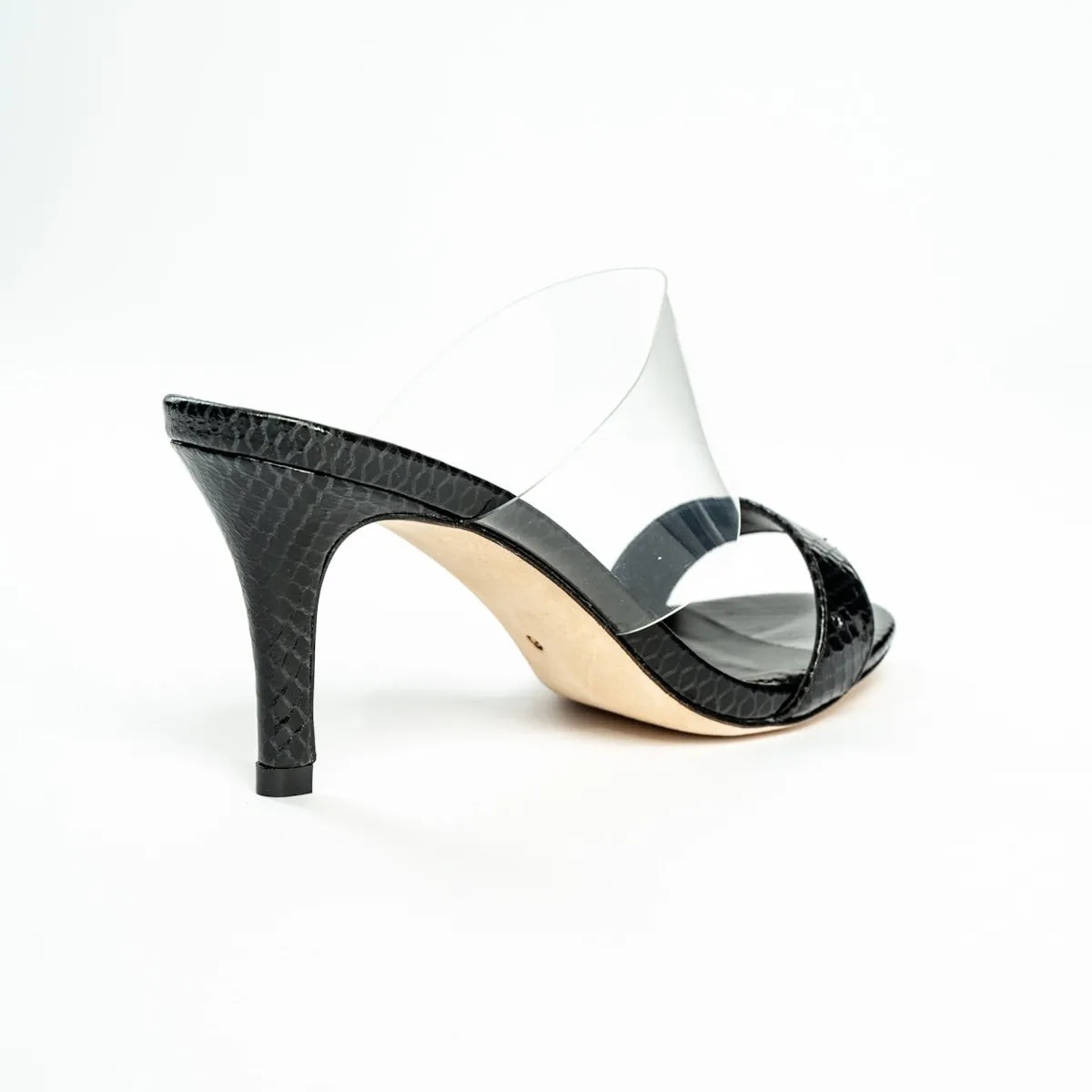 Chelsea Embossed Leather Mule