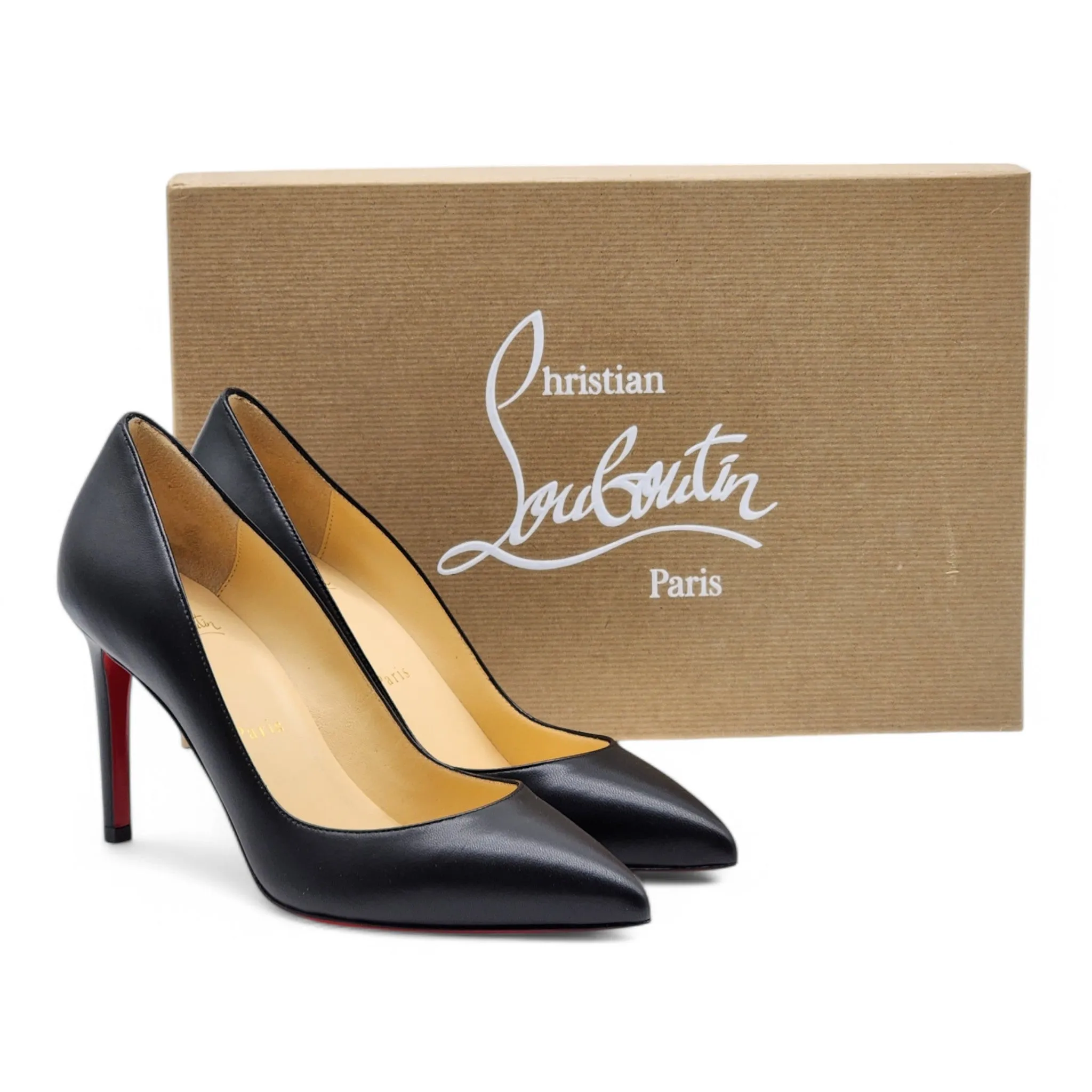 Christian Louboutin Pigalle Pumps 85mm - Nappa Leather - Black 35