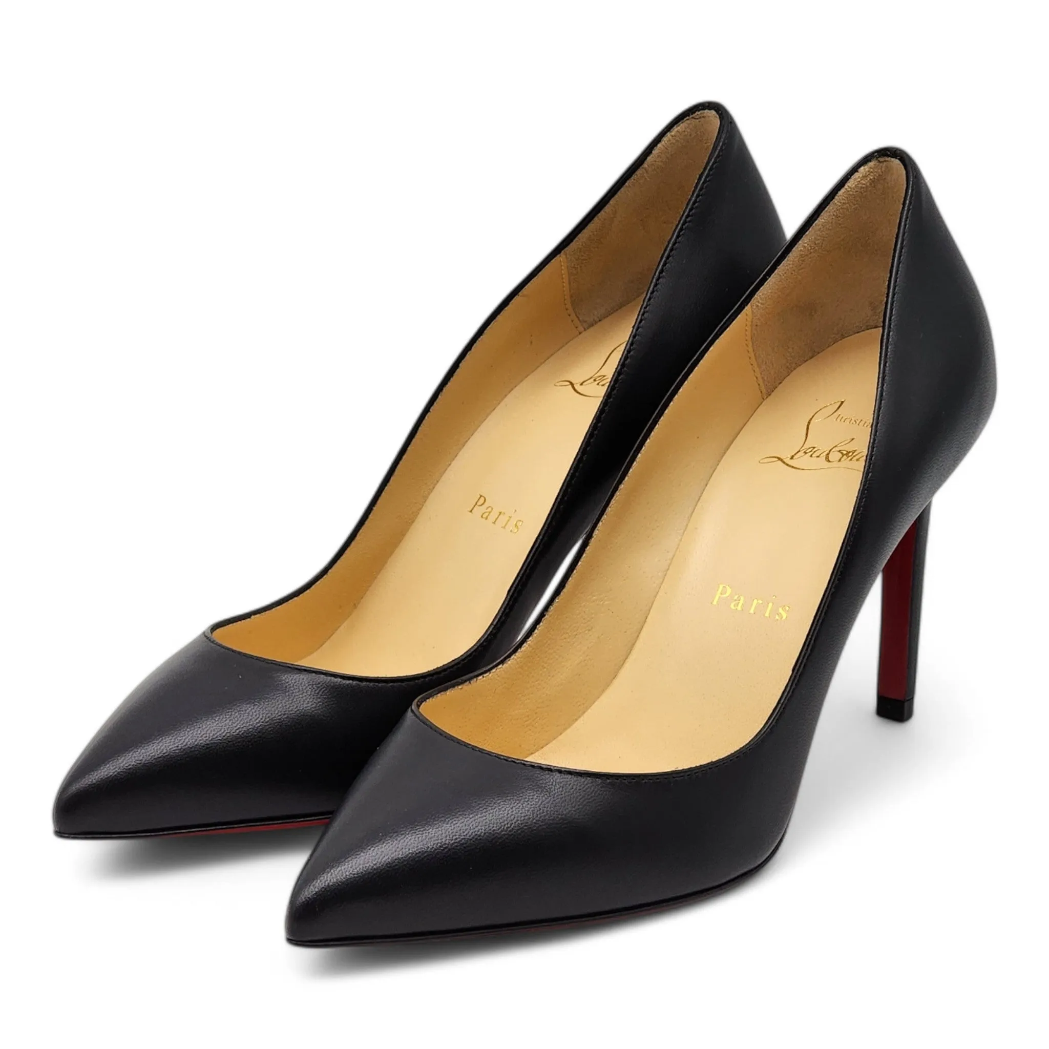 Christian Louboutin Pigalle Pumps 85mm - Nappa Leather - Black 35