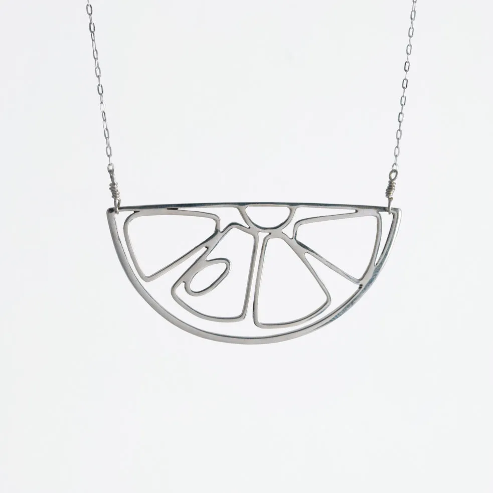Citrus Slice Necklace