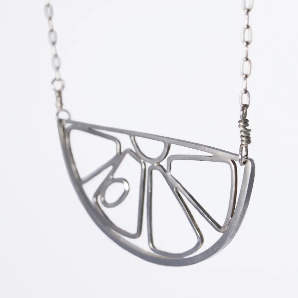 Citrus Slice Necklace