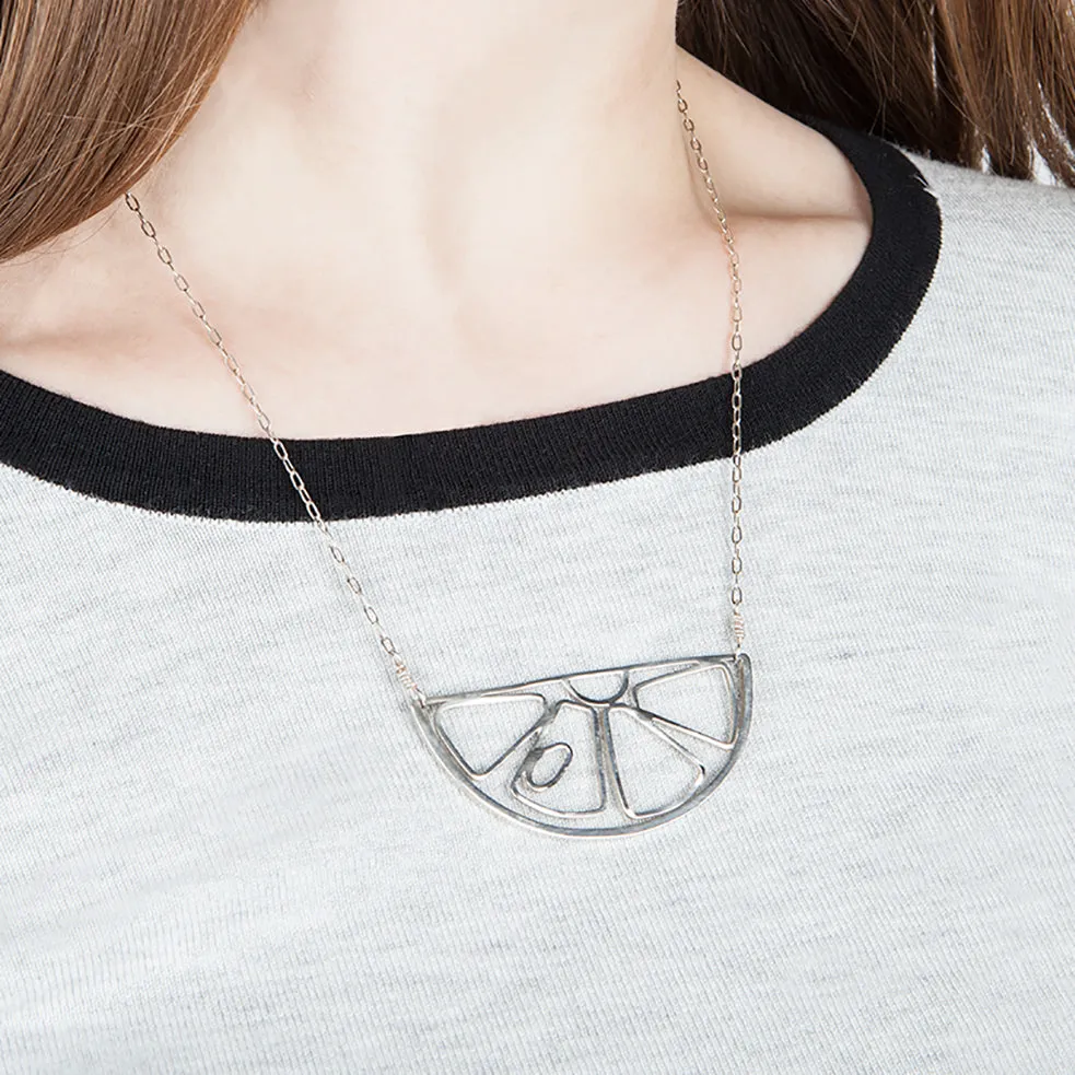 Citrus Slice Necklace