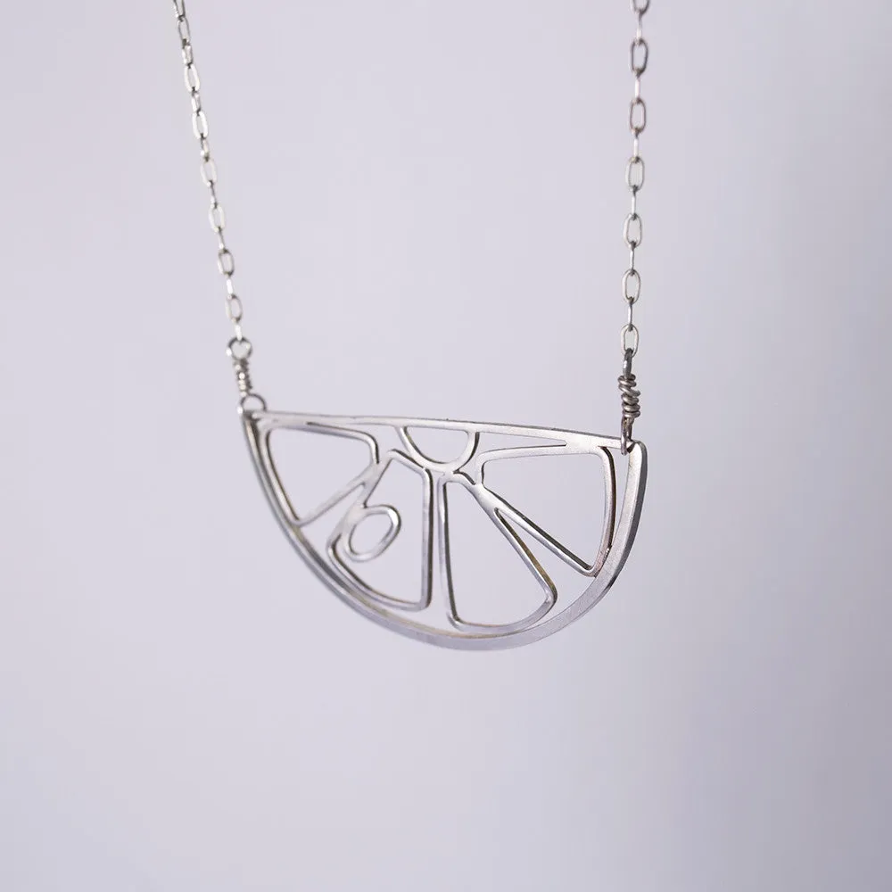 Citrus Slice Necklace