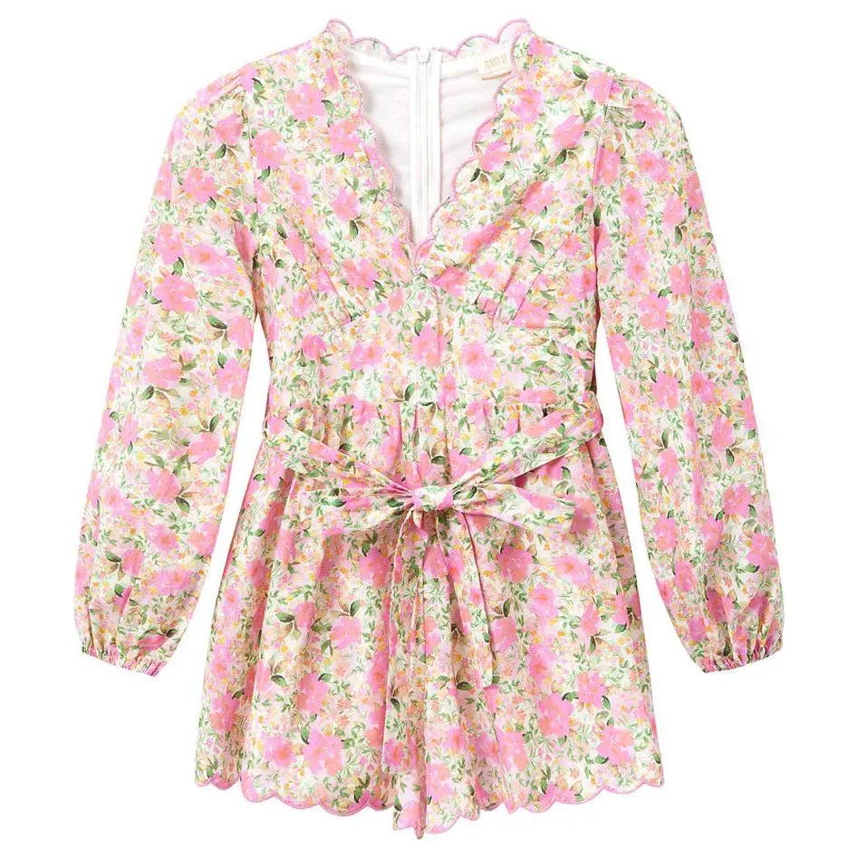 Colette Floral Romper - Floral