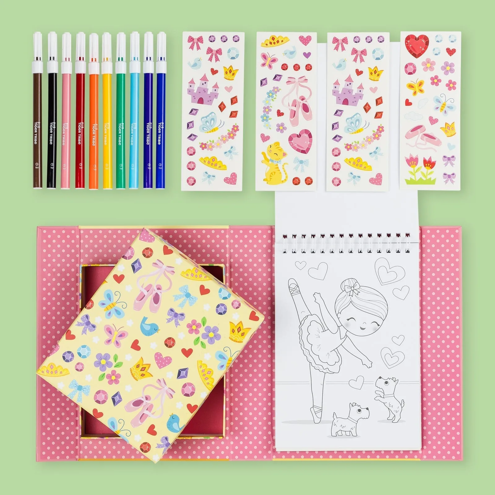 Colouring Set - Ballet