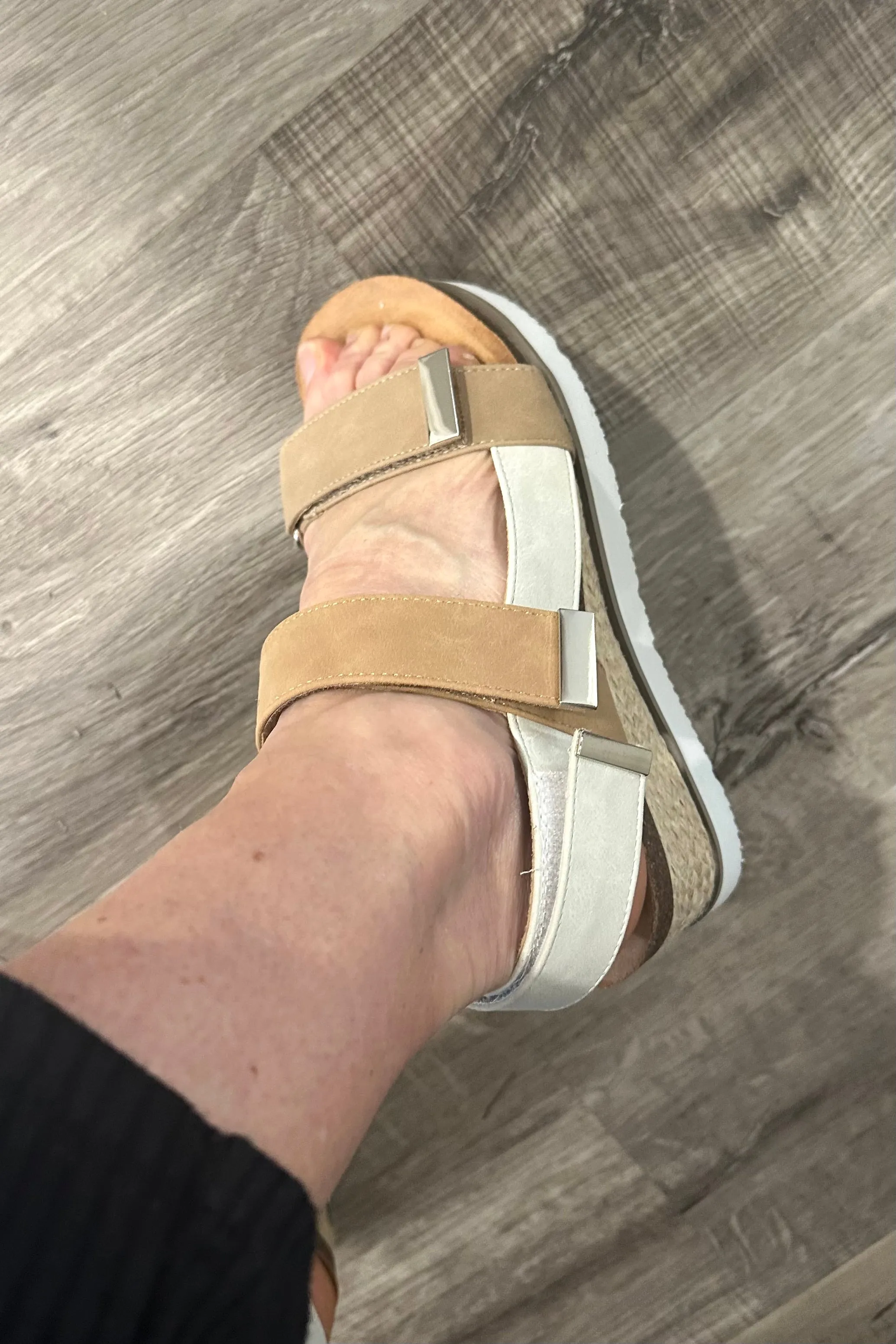 Corky's Roadie Women's Strap Wedge Sandal