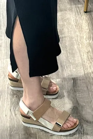 Corky's Roadie Women's Strap Wedge Sandal