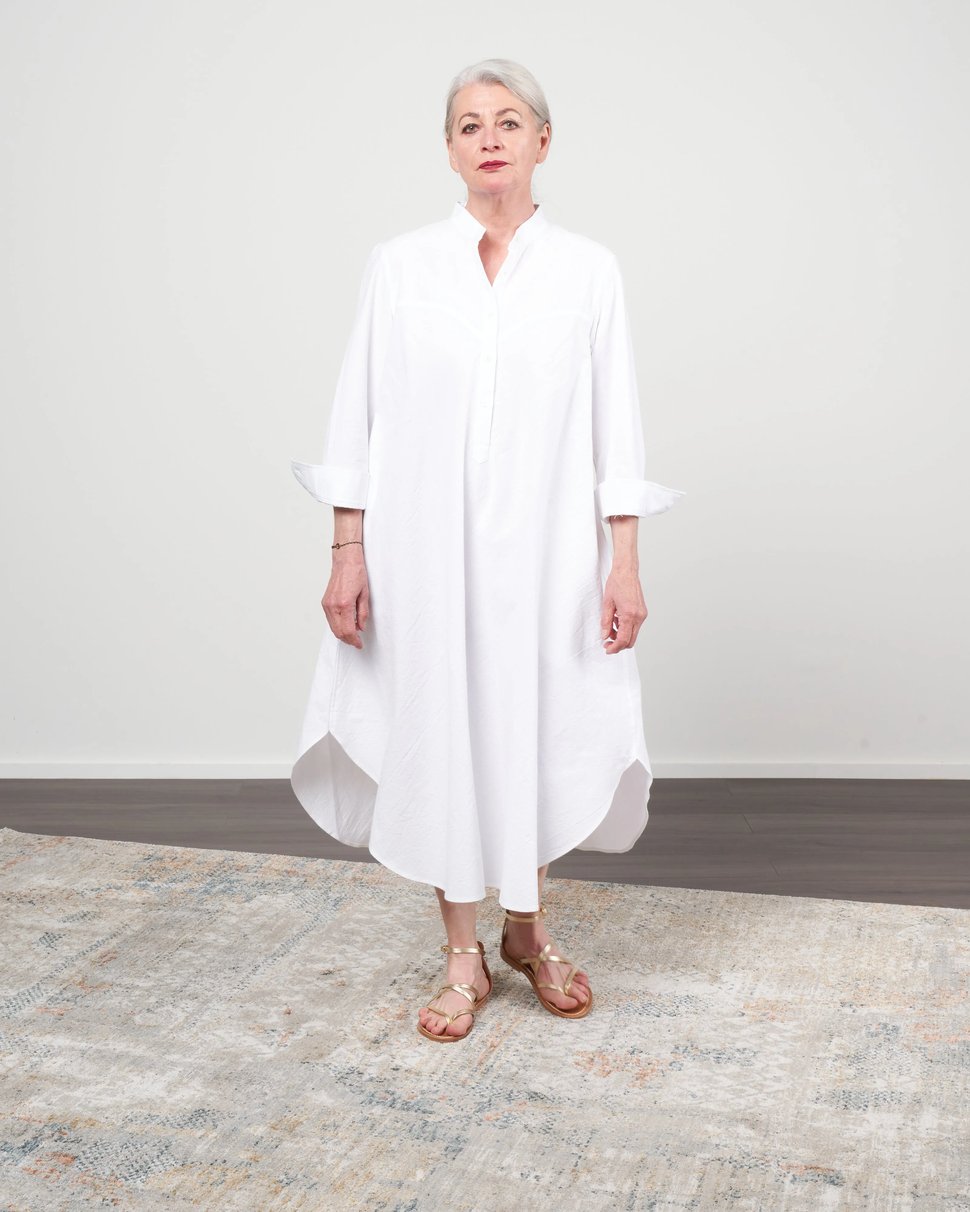 cotton tunic - white