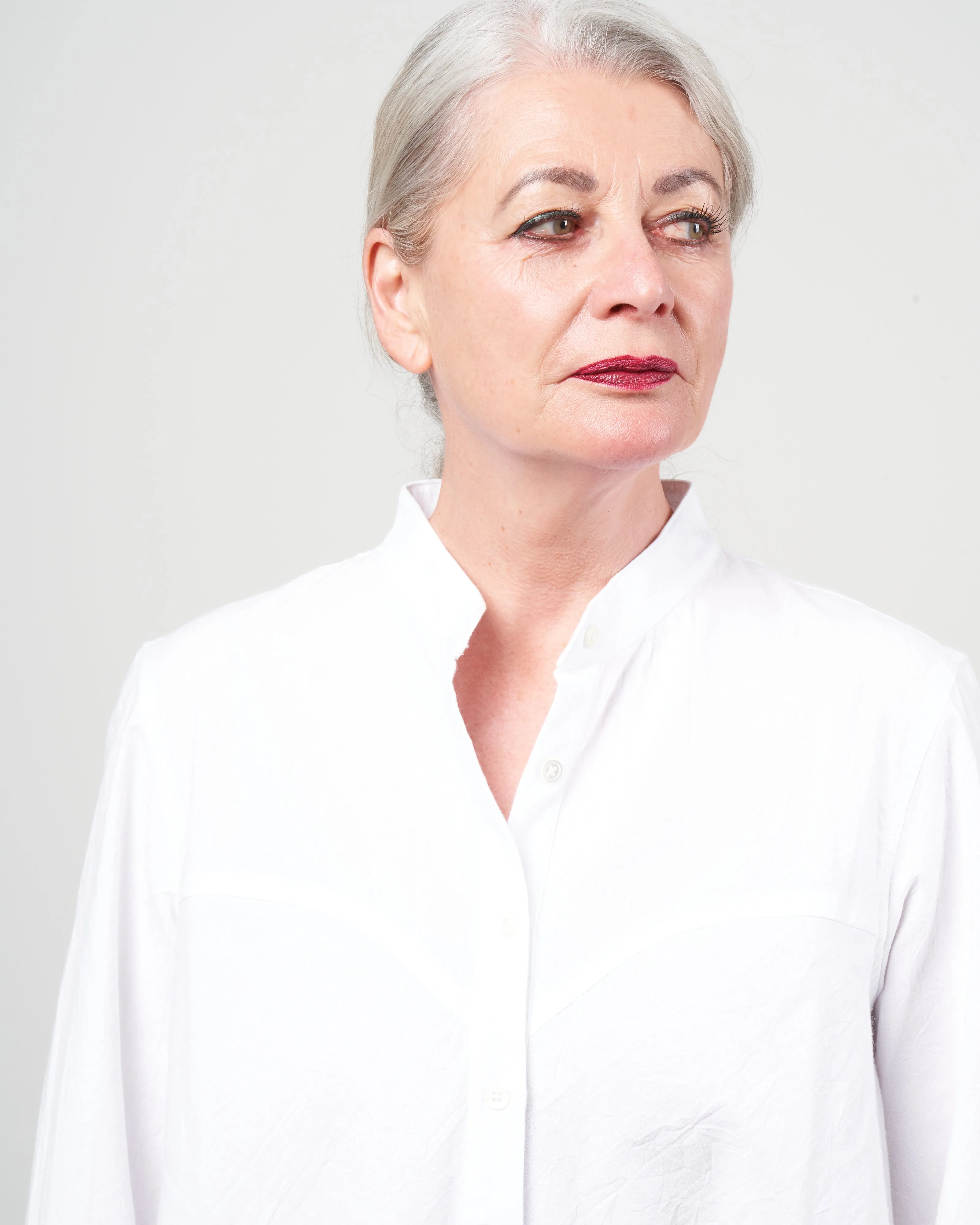 cotton tunic - white
