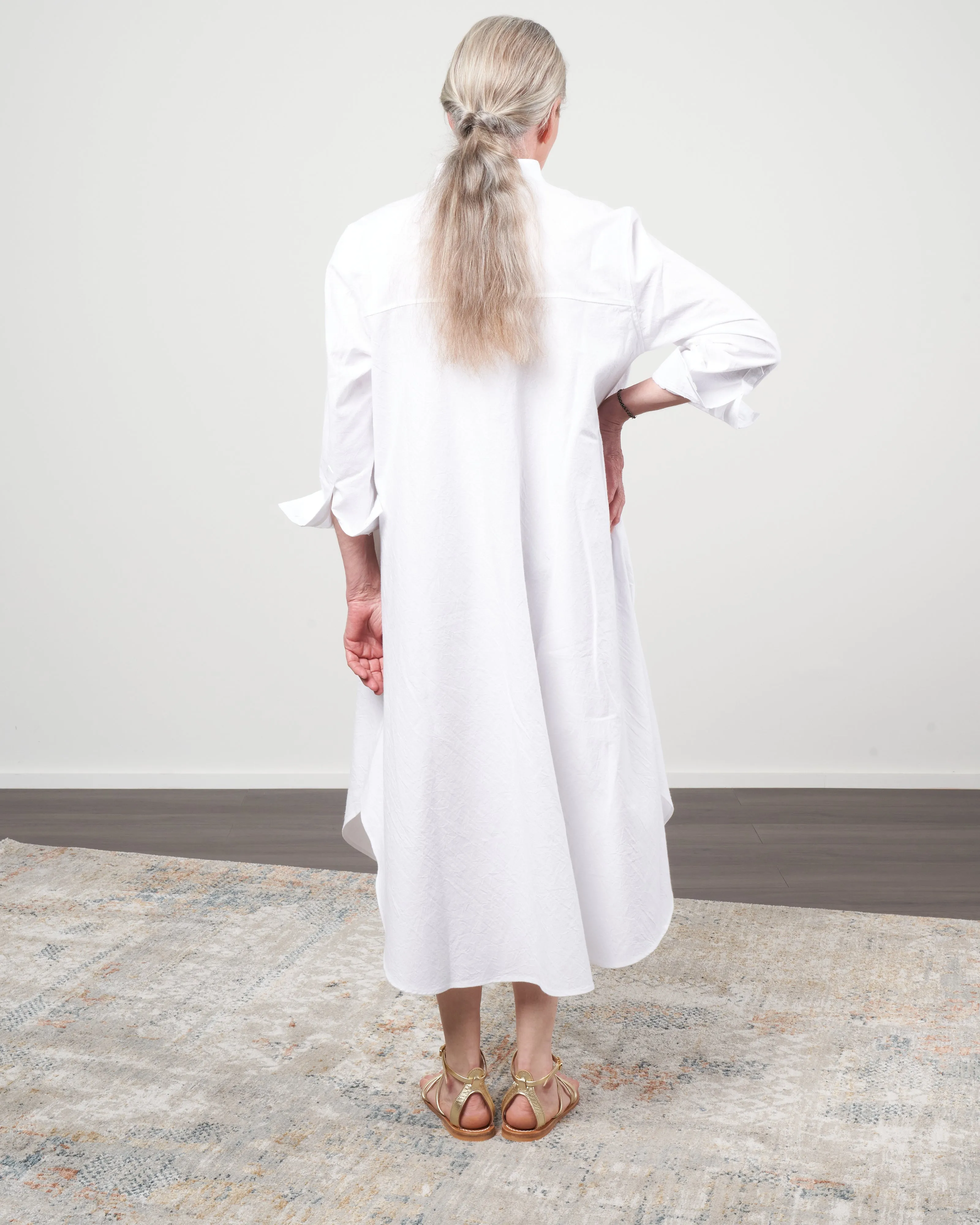 cotton tunic - white