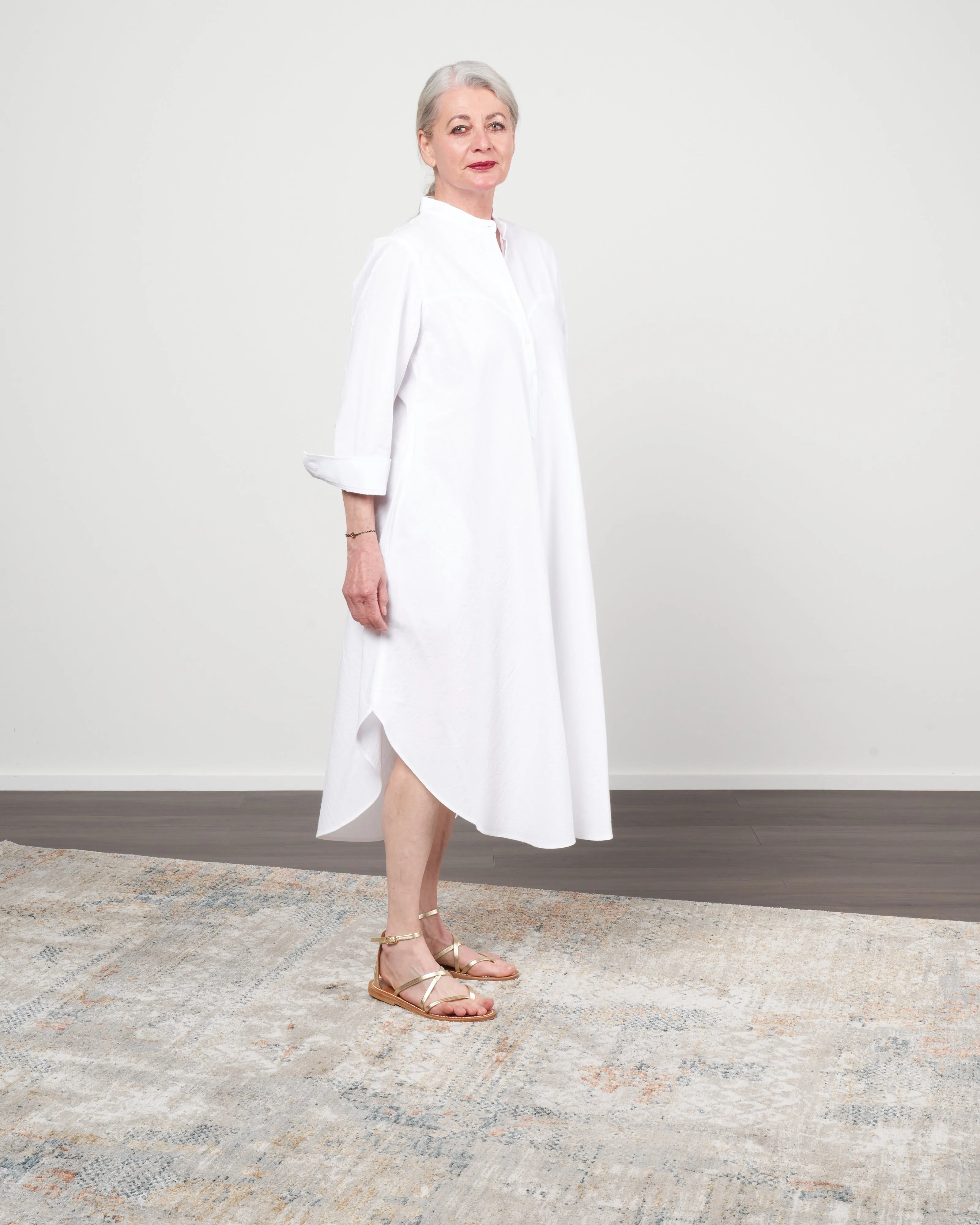 cotton tunic - white