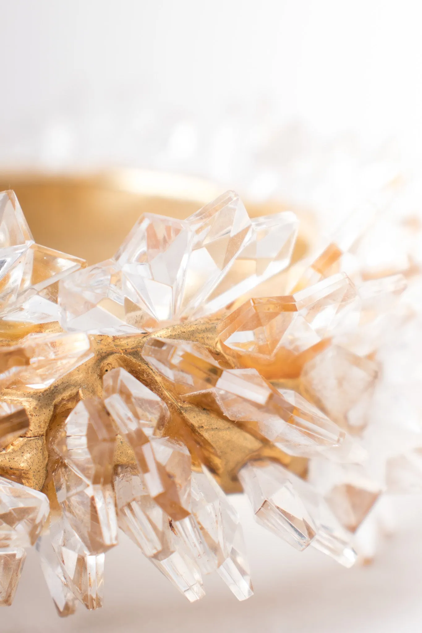 Crystal Stalactite Cuff Bracelet