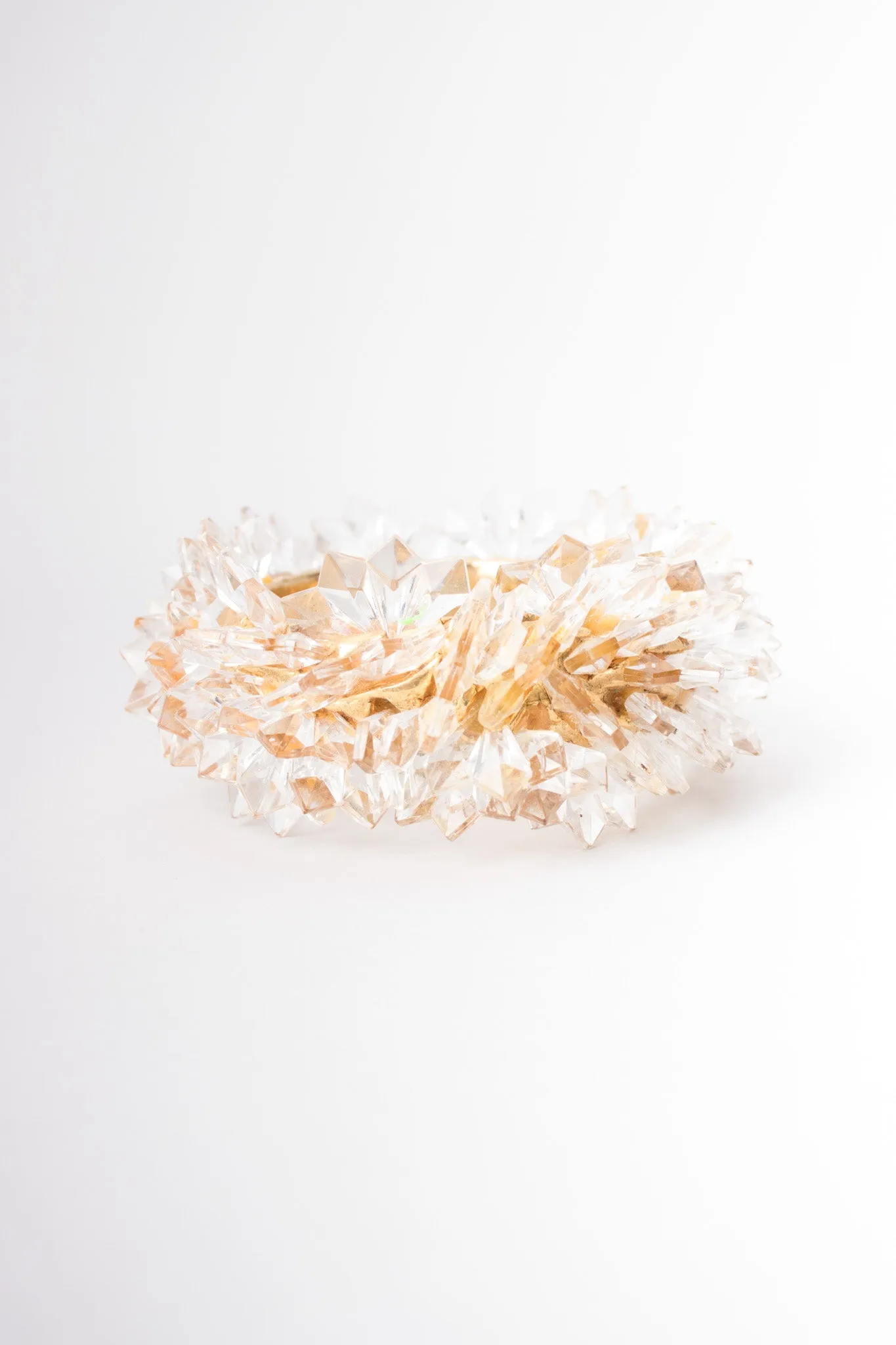 Crystal Stalactite Cuff Bracelet