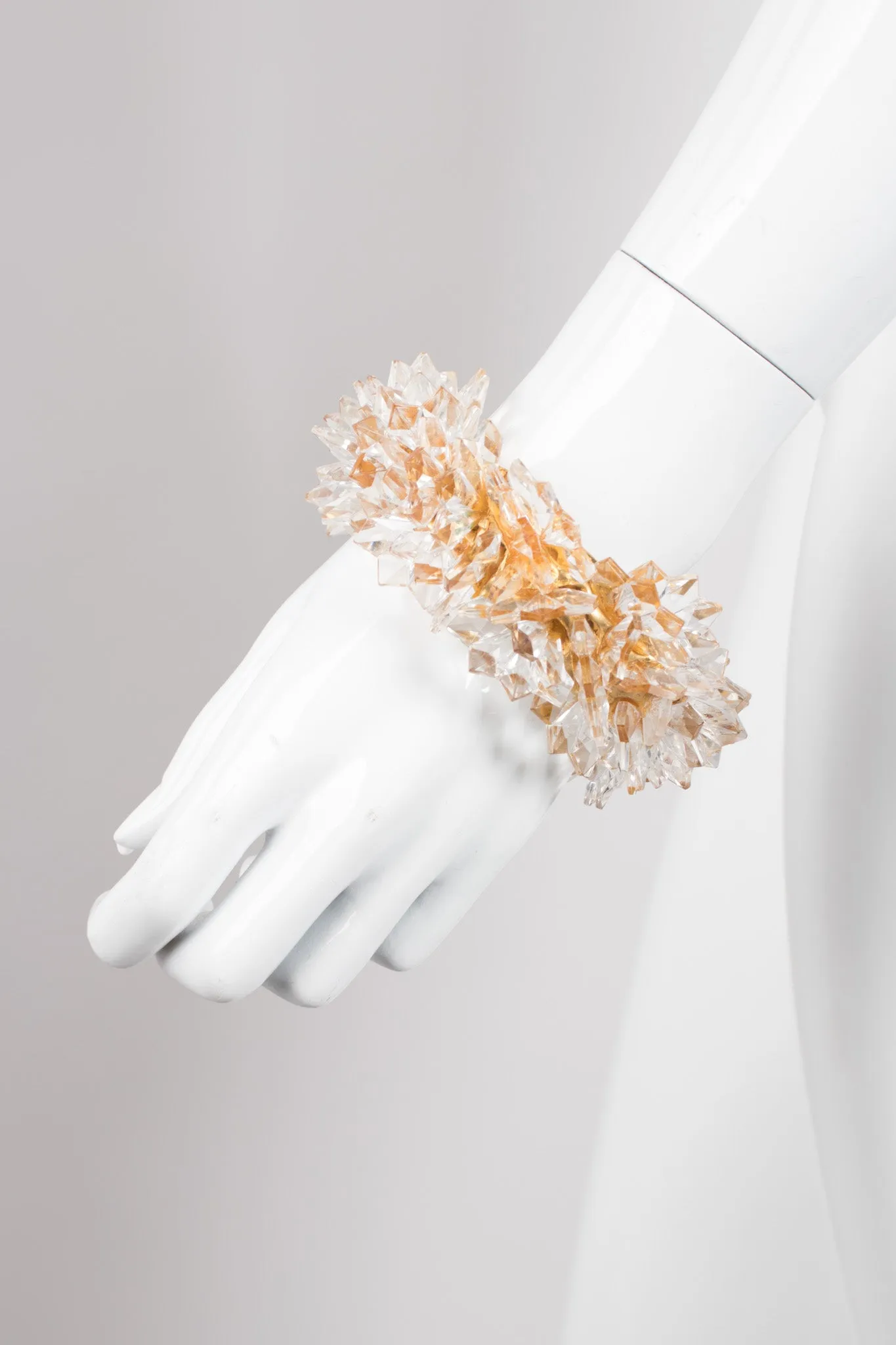Crystal Stalactite Cuff Bracelet