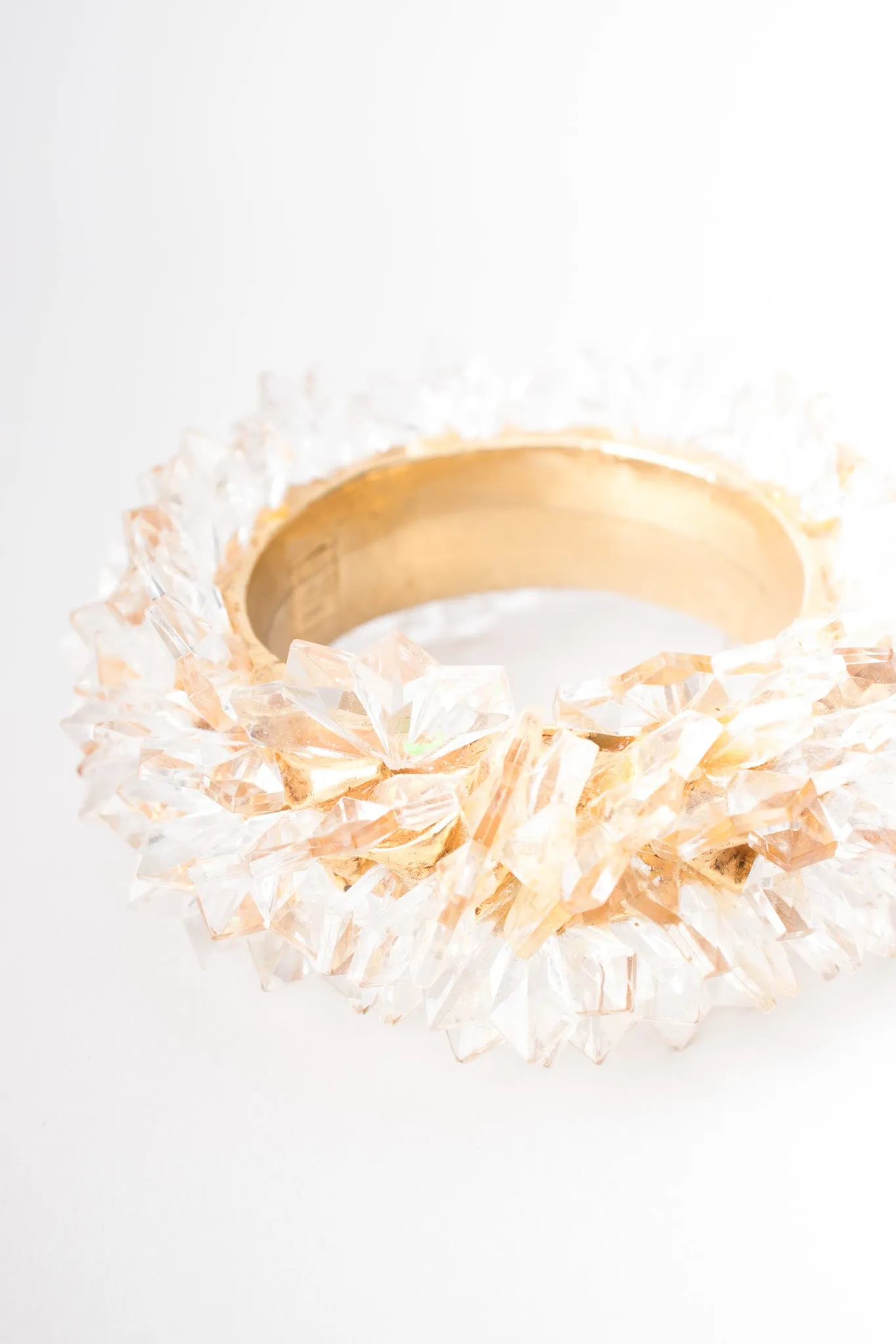 Crystal Stalactite Cuff Bracelet