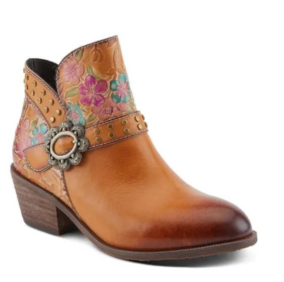 Dainty Lady Boot - Camel