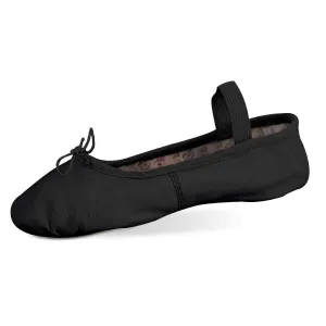 Danshuz Boys Leather Ballet Shoes in Black
