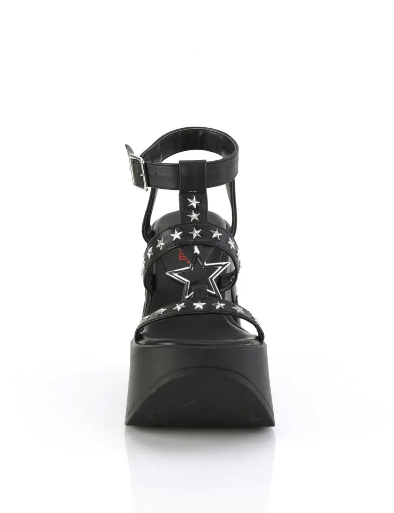 DEMONIA DYNAMITE-12 - BLACK VEGAN LEATHER ✰ PRE ORDER ✰