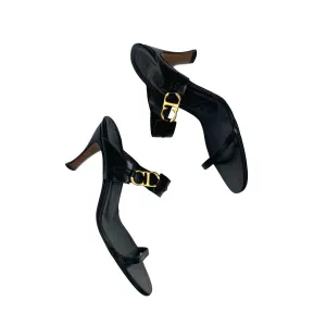 Dior Black CD Leather Heels