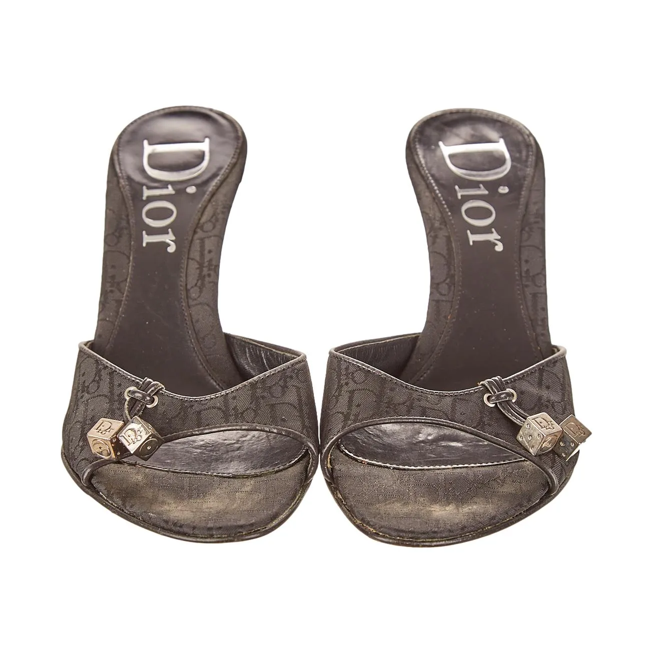 Dior Black Dice Heels
