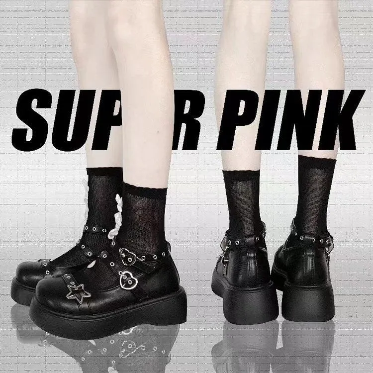 Dolly Star Buckle Straps Loli Shoes